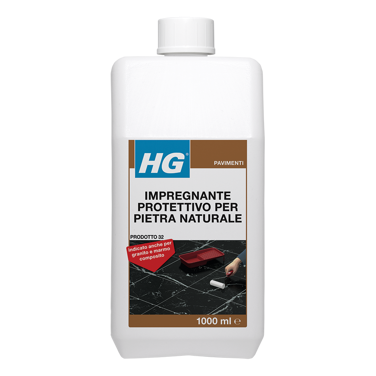 HG impregnante protettivo per pietra naturale 1000ml HG impregnante protettivo per pietra naturale 1000ml